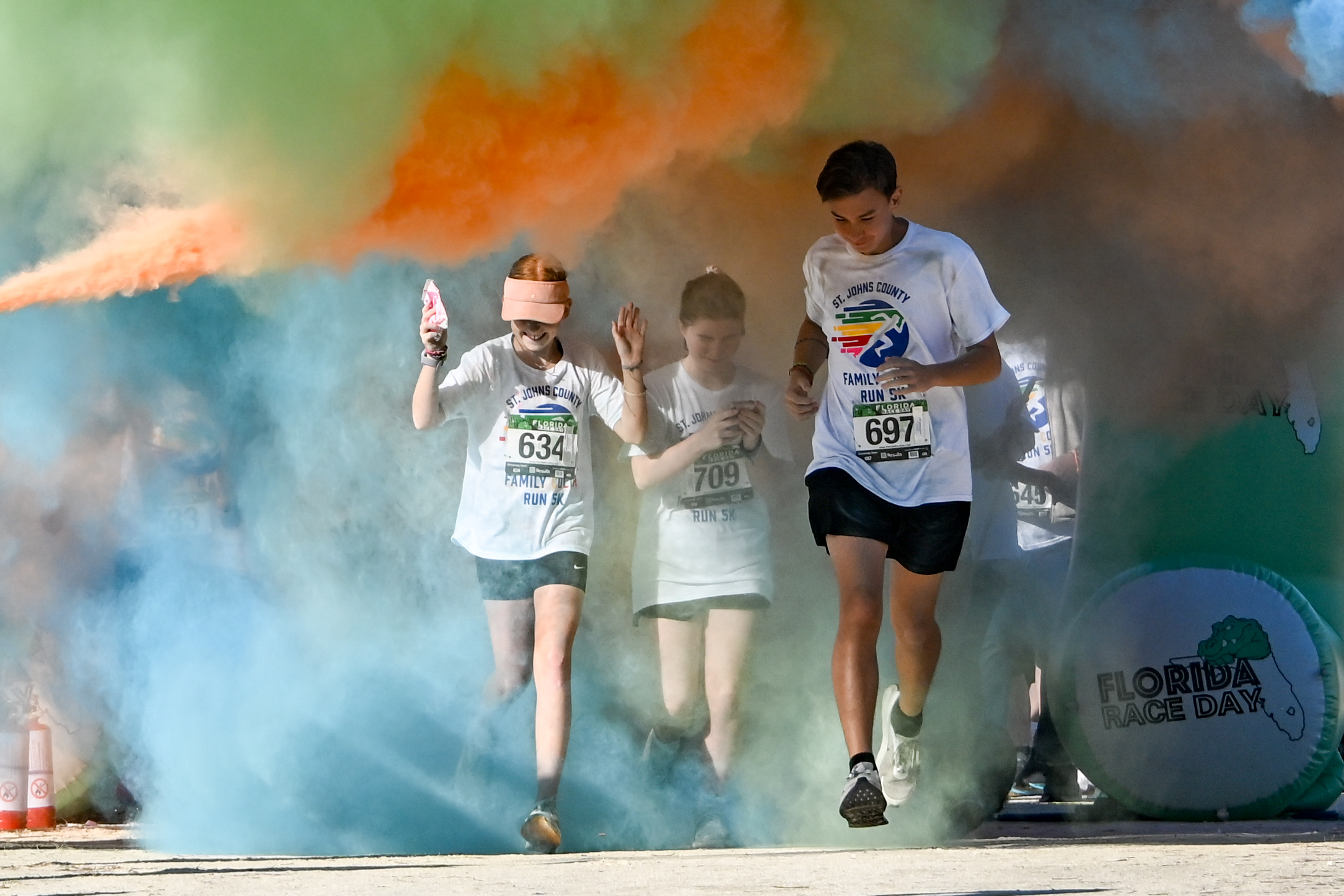 Family Color Run 5k Recap A Community Bursting With Color