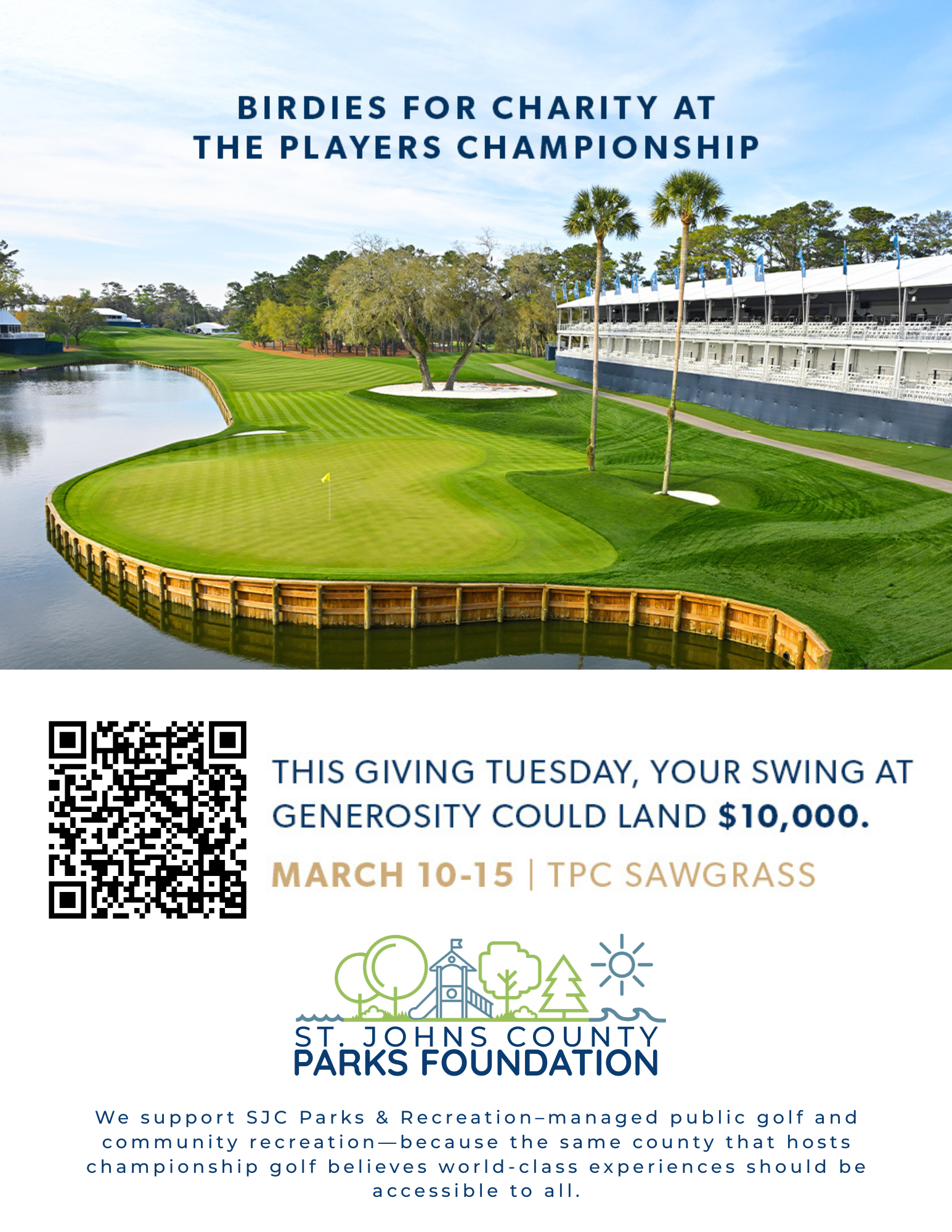 Birdies for Charity — Partnering with THE PLAYERS Championship to Support Parks